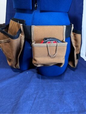 Carhartt Tool Belt Contractor Handyman Liftmaster 5 pockets plus loops